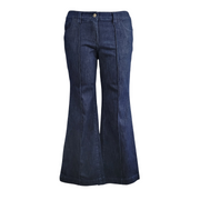 New York & Company Seamed Flare Mid-Rise Jeans