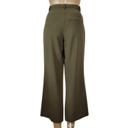 Gap Wool Blend Cropped Stretch Pants