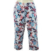 St. John's Bay Crop Floral Denim Pants