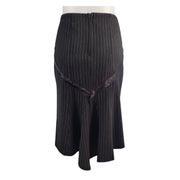 Fire Los Angeles Pinstripe Skirt