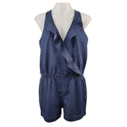 American Rag Chambray Ruffle Romper