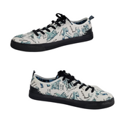 TOMS White Star Wars Characters Sketch Print Travel Lite Low Women 9.5