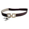 White House Black Market Croc Belt - NWT