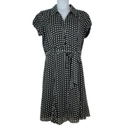 NWT Amanda Lane Polka Dot Cap Sleeve Dress