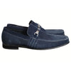 Stacy Adams Carville Navy Blue Suede Loafer Shoes Sz 10