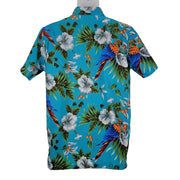 V.H.O Hawaiian Shirt Blue Parrot