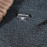 Structure Sherpa Lined Sweater Jacket