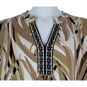 Dana Buchman V-Neck Blouse