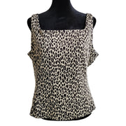 Spiegel Animal Print Tank Top Sz 14