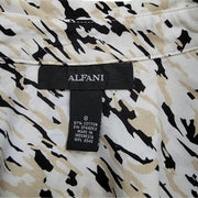 ALFANI Women V-Neck Blouse Size 8